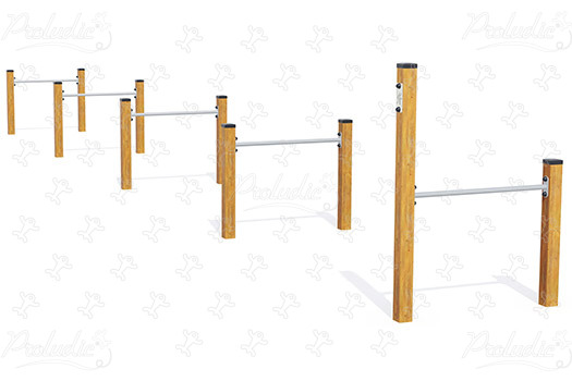 Haies Senior JPS12-S sport & fitness acti'fun parcours santé image 3d