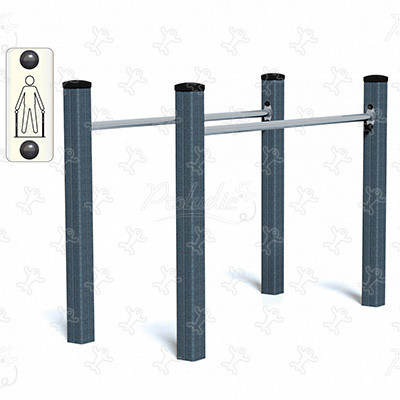 Barres parallèles Senior JPS15-S-M sport & fitness acti'fun acti&rsquo;ninja image 3d