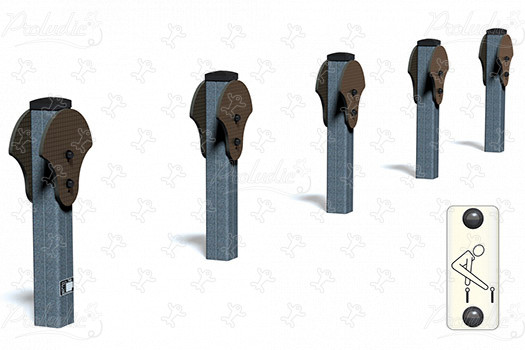 Saute mouton Junior JPS16-J-M sport & fitness acti'fun acti’ninja image 3d