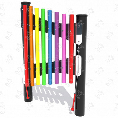 Xylophone R34-FIECOCH aires de jeux jeux éducatifs & sensoriels panneaux ludiques & jeux sonores et musicaux image 3d