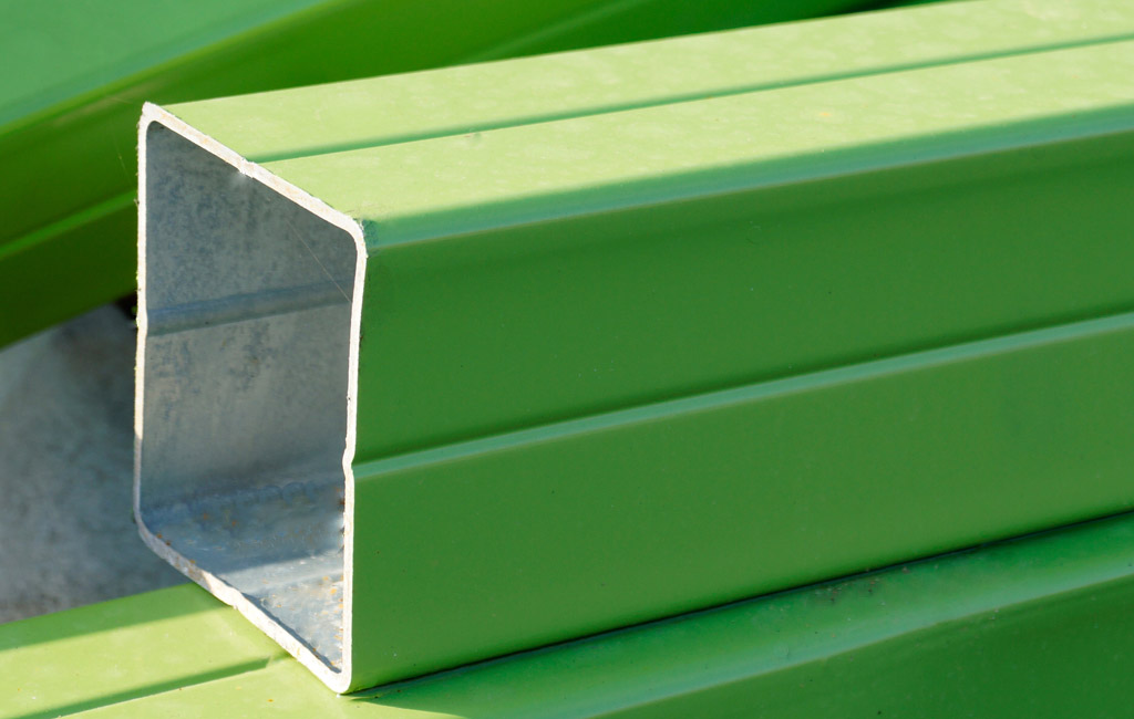 Les poteaux carrés 95 x 95 mm