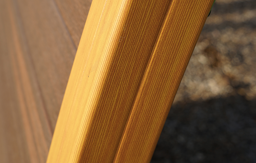 Les poteaux carrés 95 x 95 mm