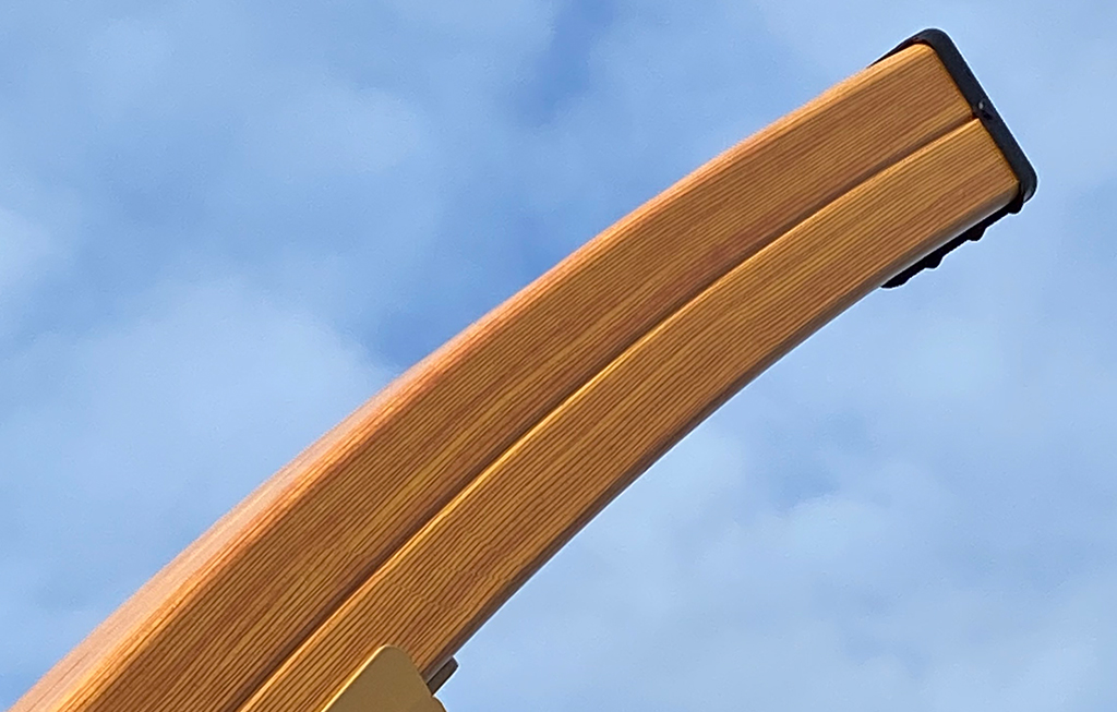 Les poteaux carrés 95 x 95 mm