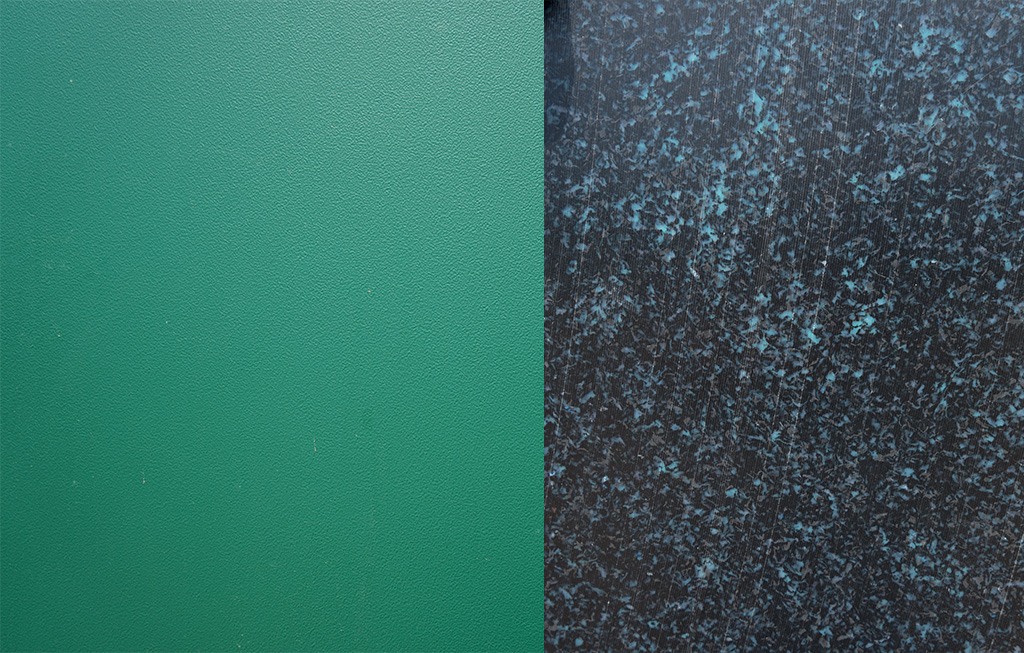 Les plaques colorées