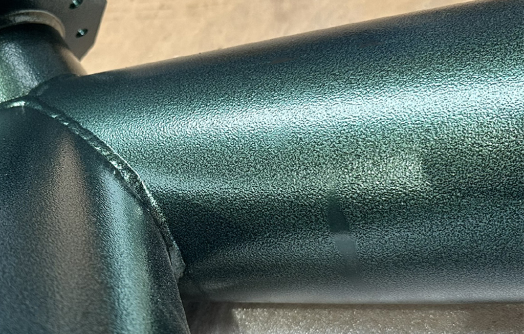 Les poteaux d'un diamètre de 168,3 mm