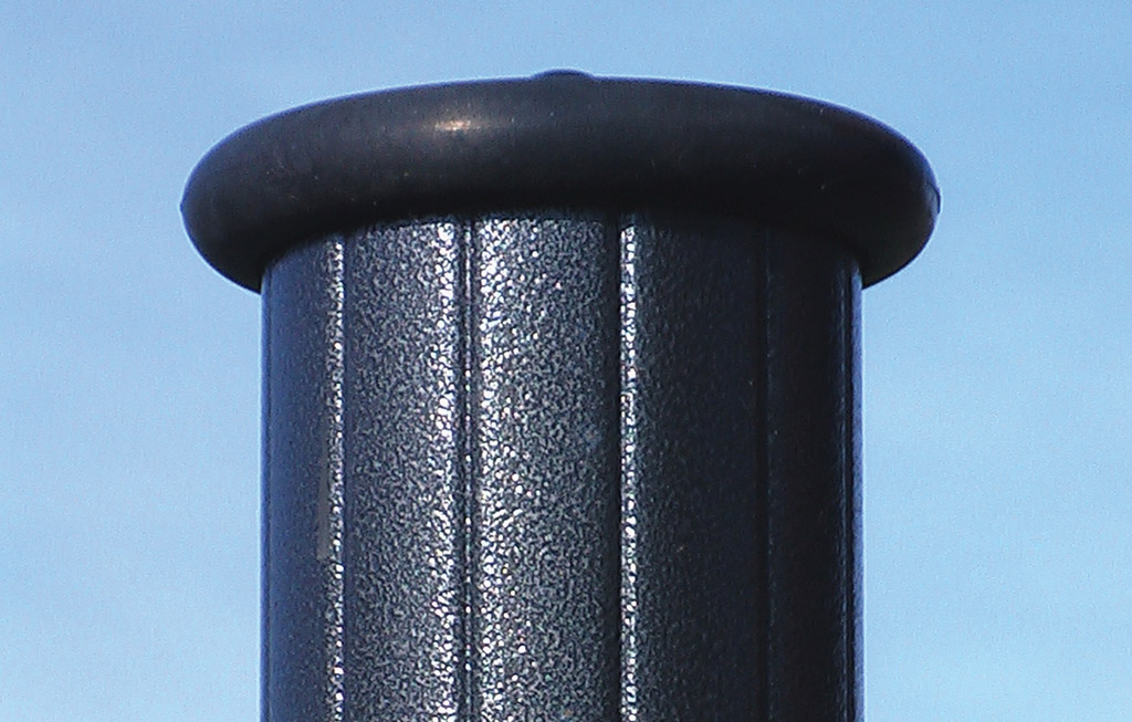 Les poteaux de diamètre 125 mm