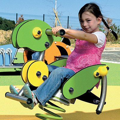 Gémini J833 aires de jeux jeux dynamiques jeux sur ressort image photo