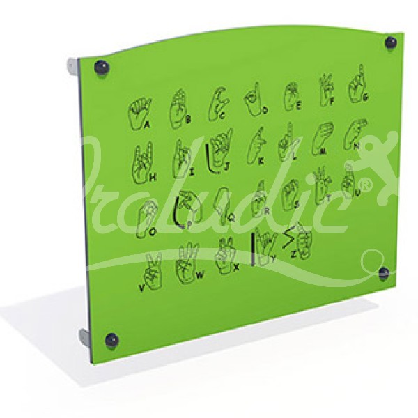 J3429 - Panneau langue des signes