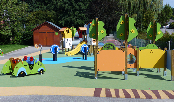 Aire de jeux inclusive sur-mesure – Notre-Dame de Gravenchon (76)