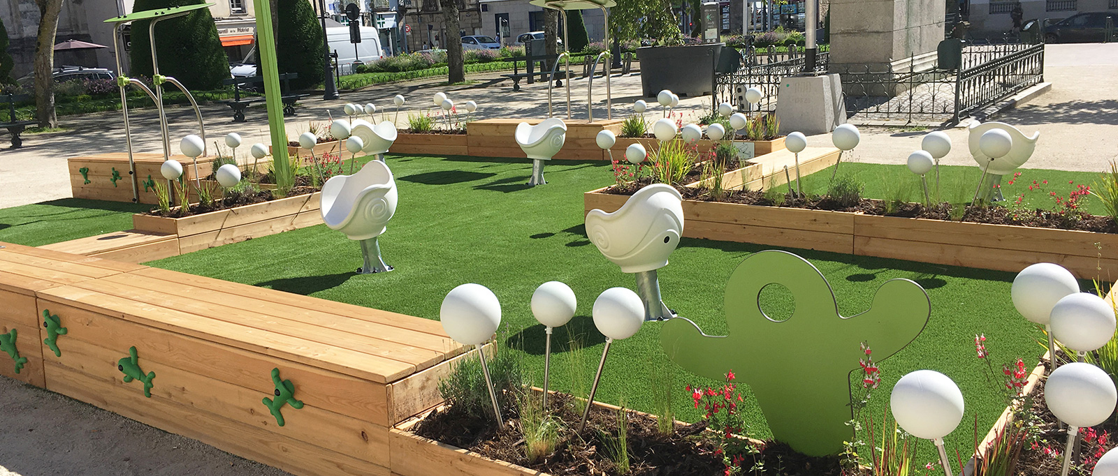 Proludic participe à l’édition 2019 des Jardins Ephémères à Vannes (56)