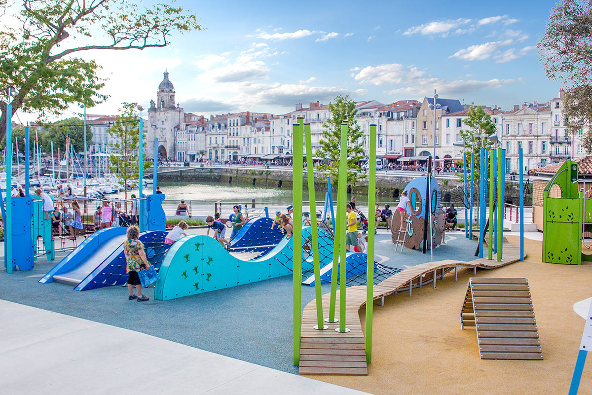 Aire de jeux sur-mesure à La Rochelle