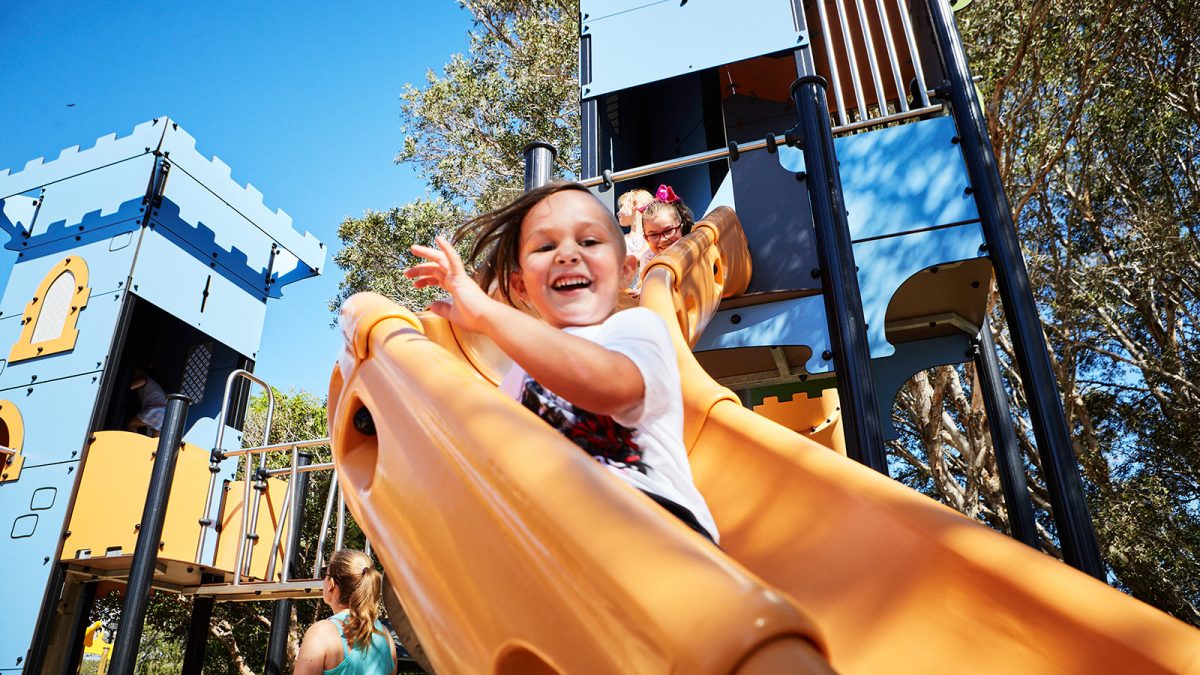 Toboggan aire de jeux glissière polyéthylène