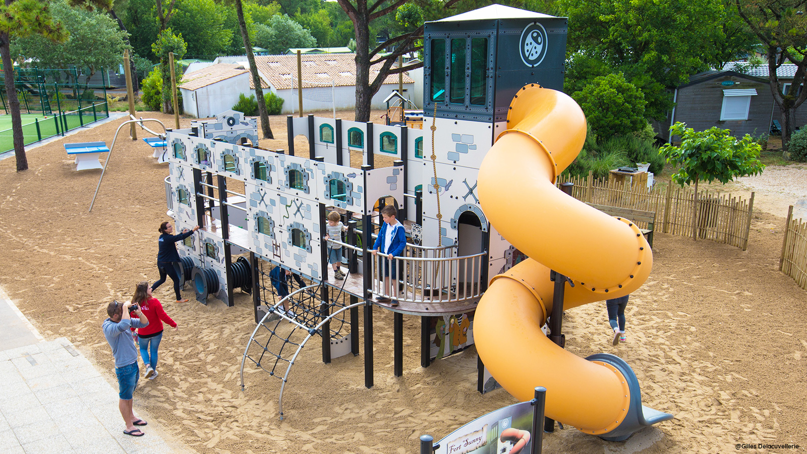 Une structure inédite qui rend hommage à Fort Boyard