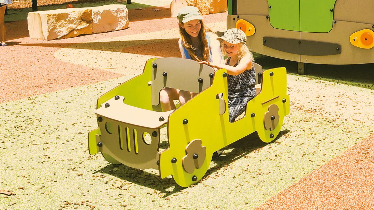 Aire de jeux voiture