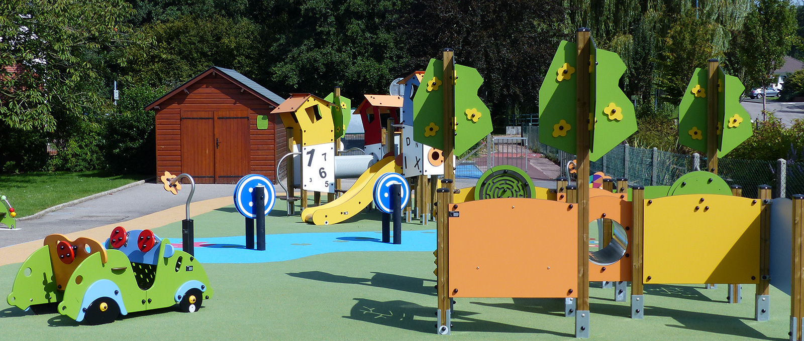Aire de jeux inclusive sur-mesure – Notre-Dame de Gravenchon (76)