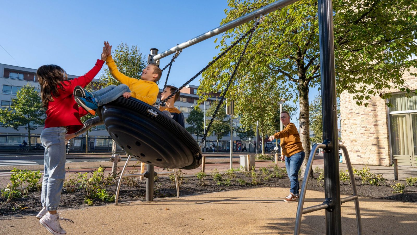Aire de jeux inclusive Riouwstraat – Amsterdam – Pays-Bas