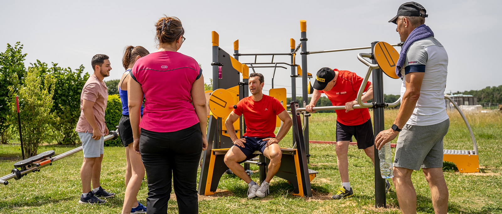 Agrès de fitness pour collectivités Proludic x HEALTHCOACH