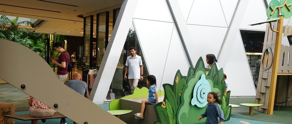 Une aire de jeux sur-mesure dans un aéroport de renommée mondiale
